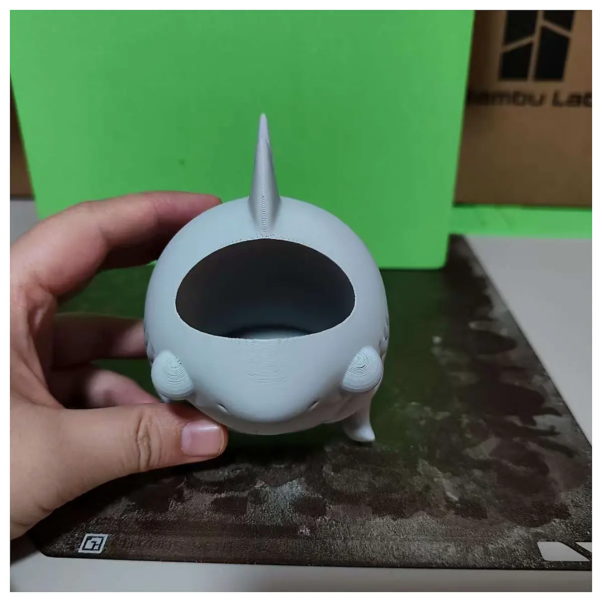Unsupported Shark Figurine Cute Display Toy Storage Q Version Shark Plush Collectible Novelty Figure