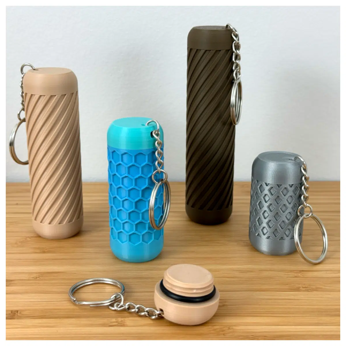 Key Pouch Holder Phone Case Accessory Multi Function Organizer Keychain Holder Protective Box Modern Minimalist Design