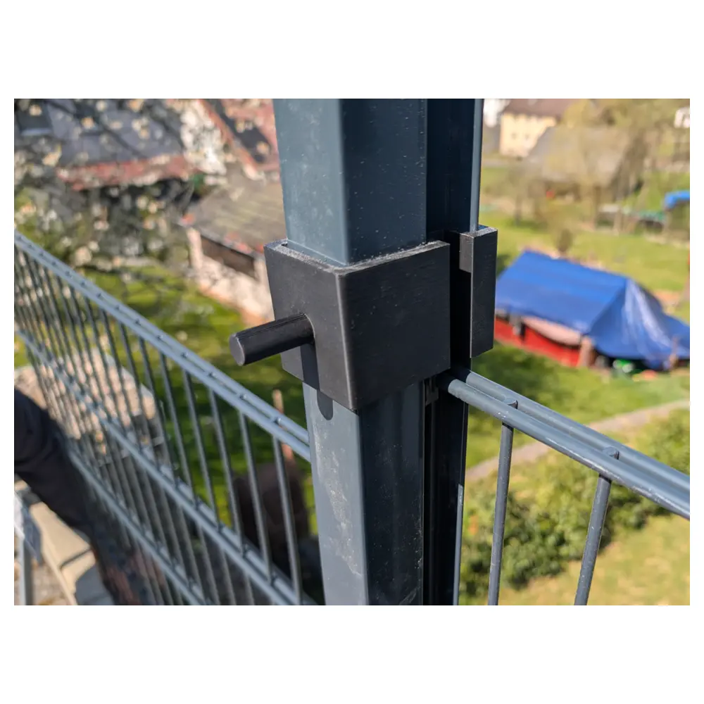 Curved Fence Posts Manufacturer HES Factory Post Parts Posts Fence Installation Post Repair