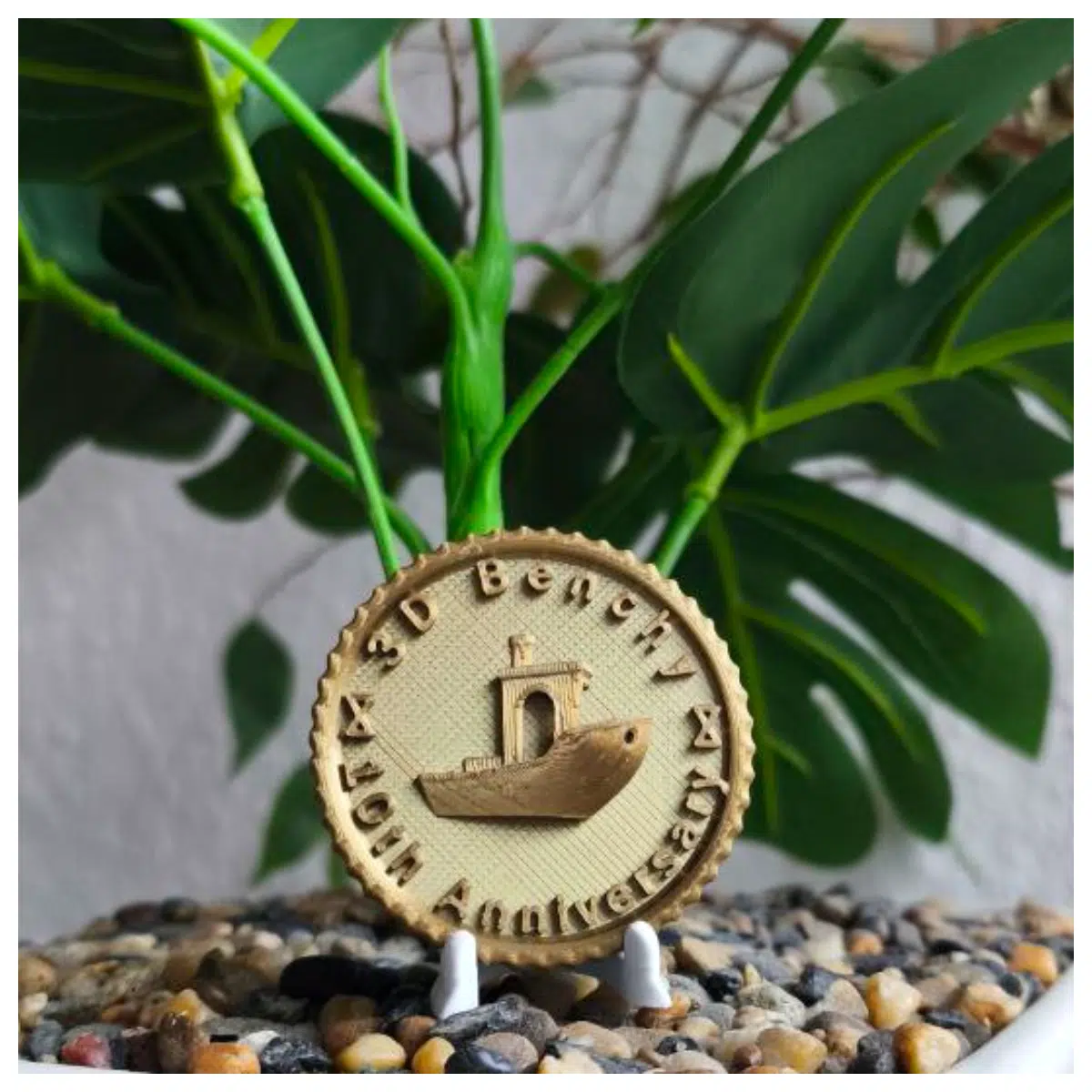Benchy 10th Anniversary Coin Commemorative Coin Collection Coin Collector Anniversary Coin Rare Coin Investment Coin