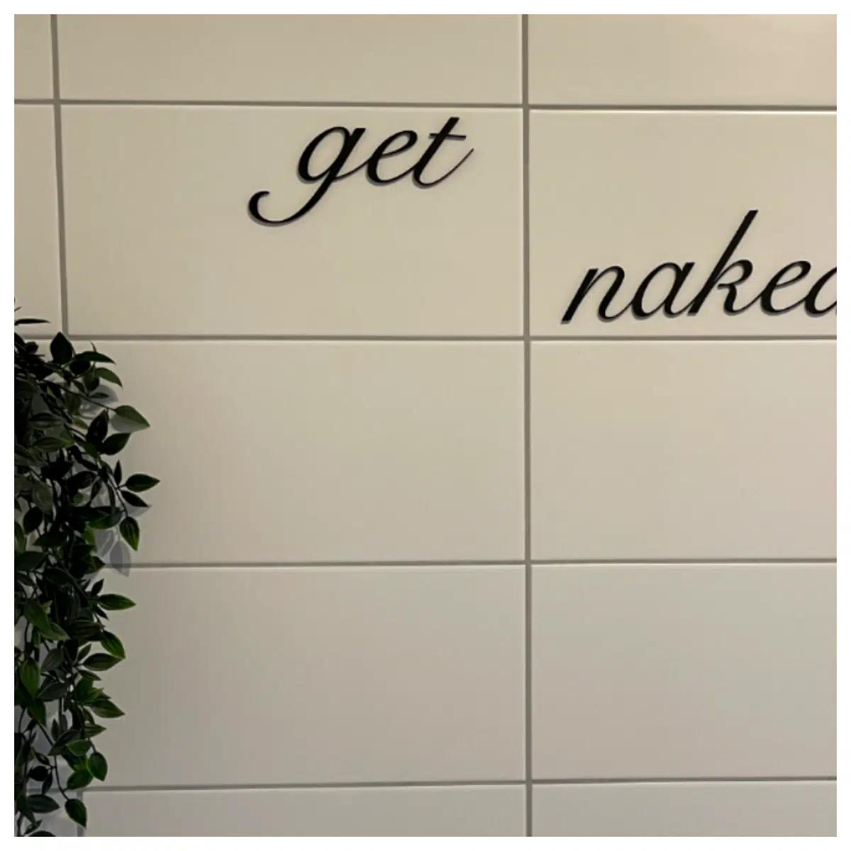 Naked Bathroom Decor Wall Decals Waterproof Wallpaper Proof Decoration Bathroom Wall Decor