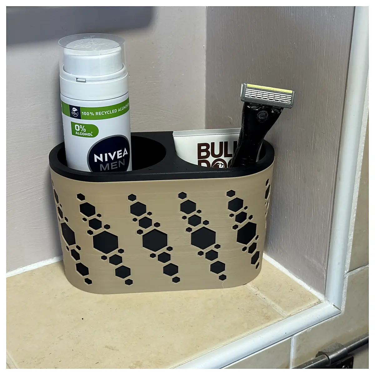 Bathroom Shelves Wall Mounted Storage Bathroom Rack Organizer Multi Functional Adjustable Easy Clean