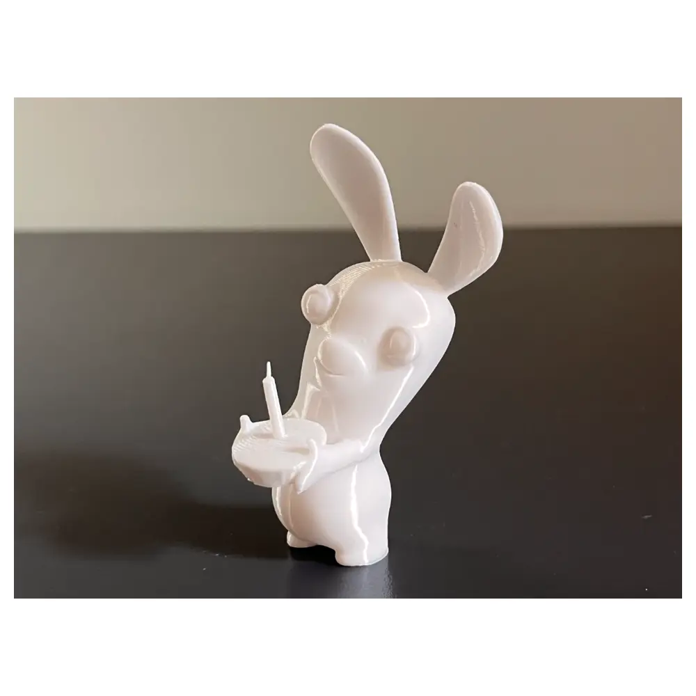 Crazy Rabbit Cake Decoration 8cm Birthday Candles Toy Rabbit Figurine Non Poke Cake Accessories