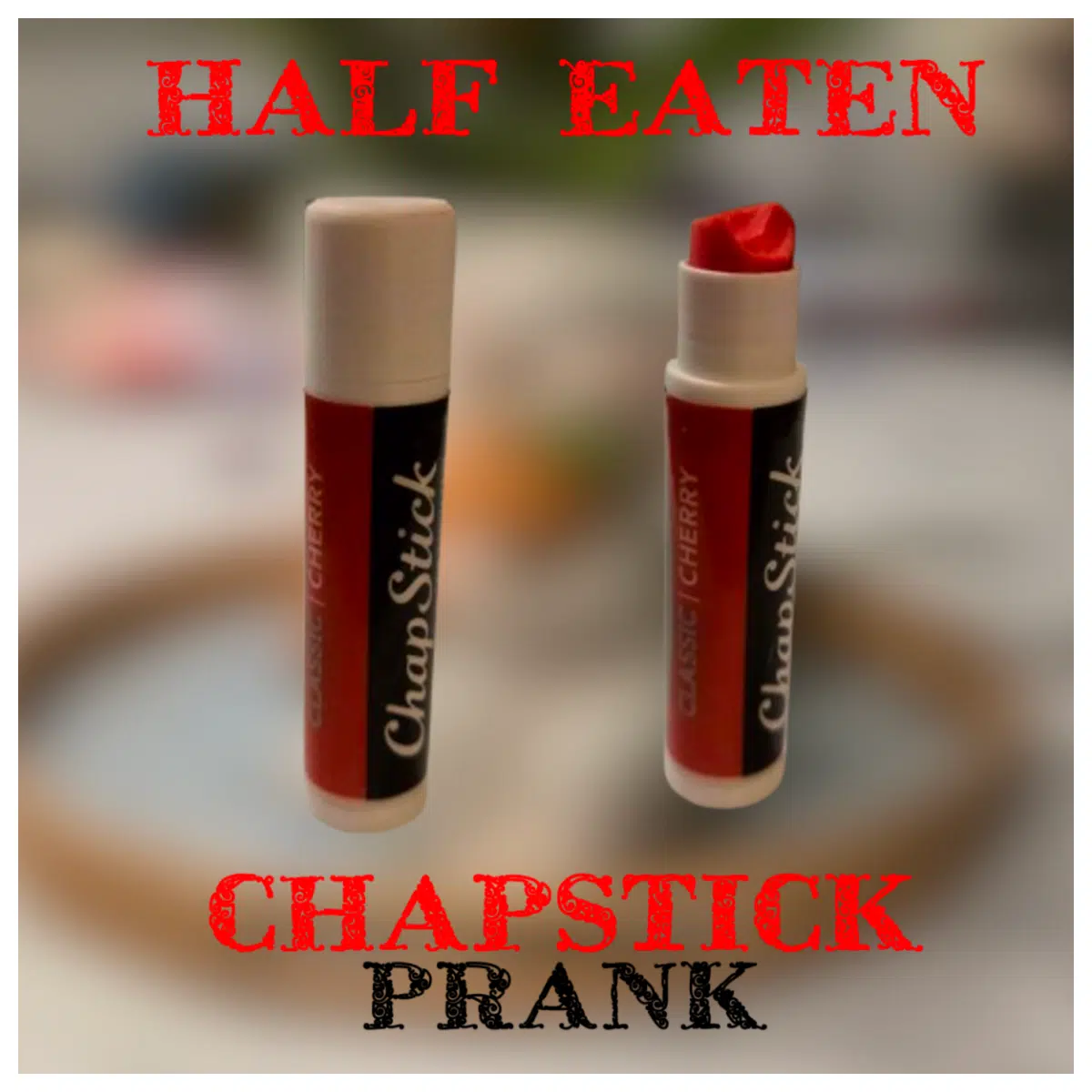 Half Bite Lip Balm Full Complete Version Funny Lip Makeup Tutorial Lip Shaping Techniques Lip Care