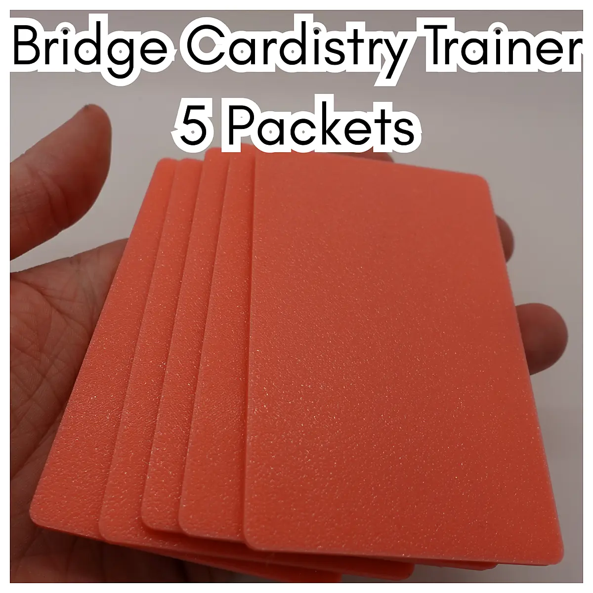 Bridge Card Training Device 5 Pack Learn Bridge Tactics Card Game Practice Accessories Bridge Hands