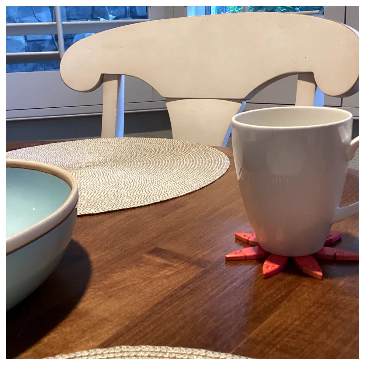 Rotating Sunflower Coasters Active Joint Floral Desk Decoration Creative Gift Home Tableware Accessories