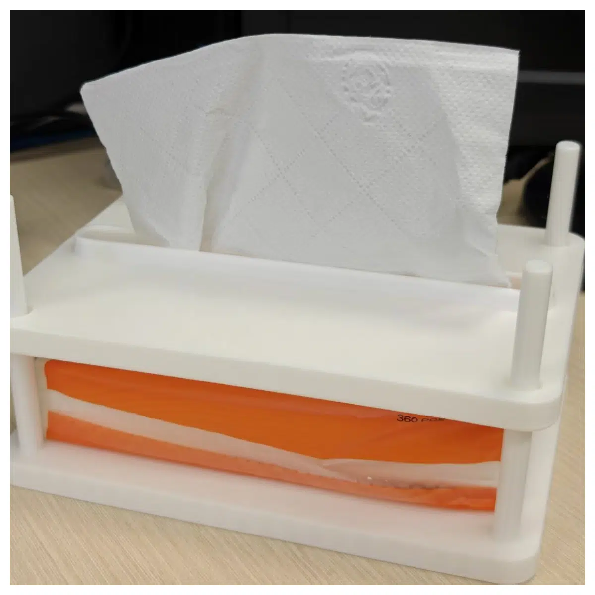 Tissue Box Automatic Open Kitchen Bathroom Tissue Storage Box Tissue Dispenser Drawer Convenient Practical