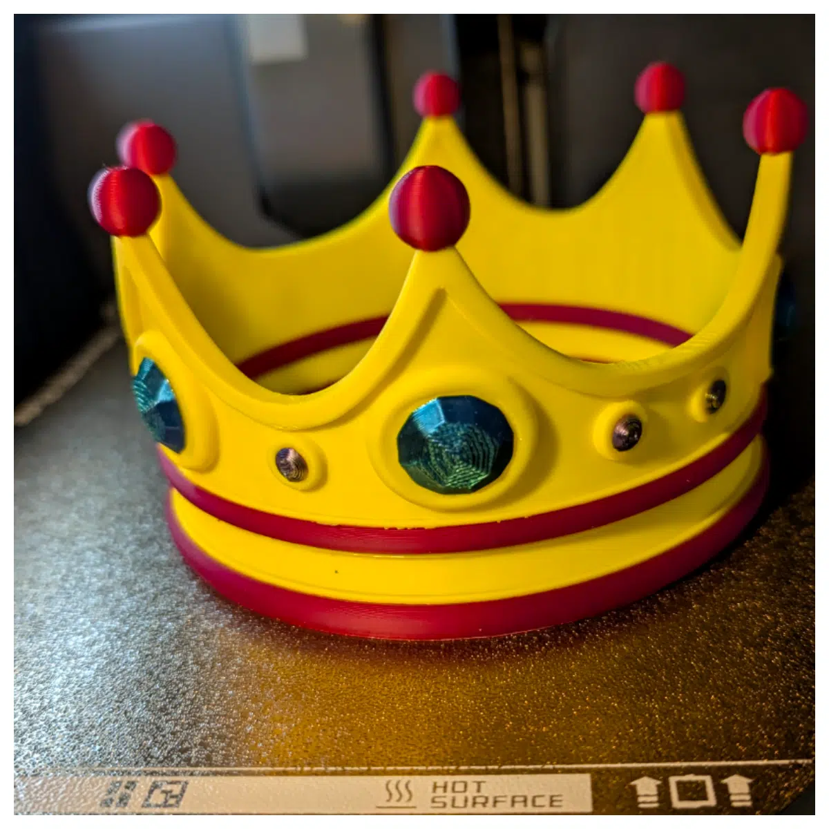 3D Crown King Crown Simulation Crown Party Decoration Festival Crown Decor Adults