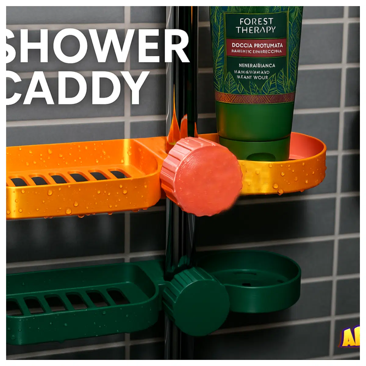 Shower Shelf Bathroom Soap Shampoo Holder Organizer Shower Accessories Storage Rack Bath Shelf