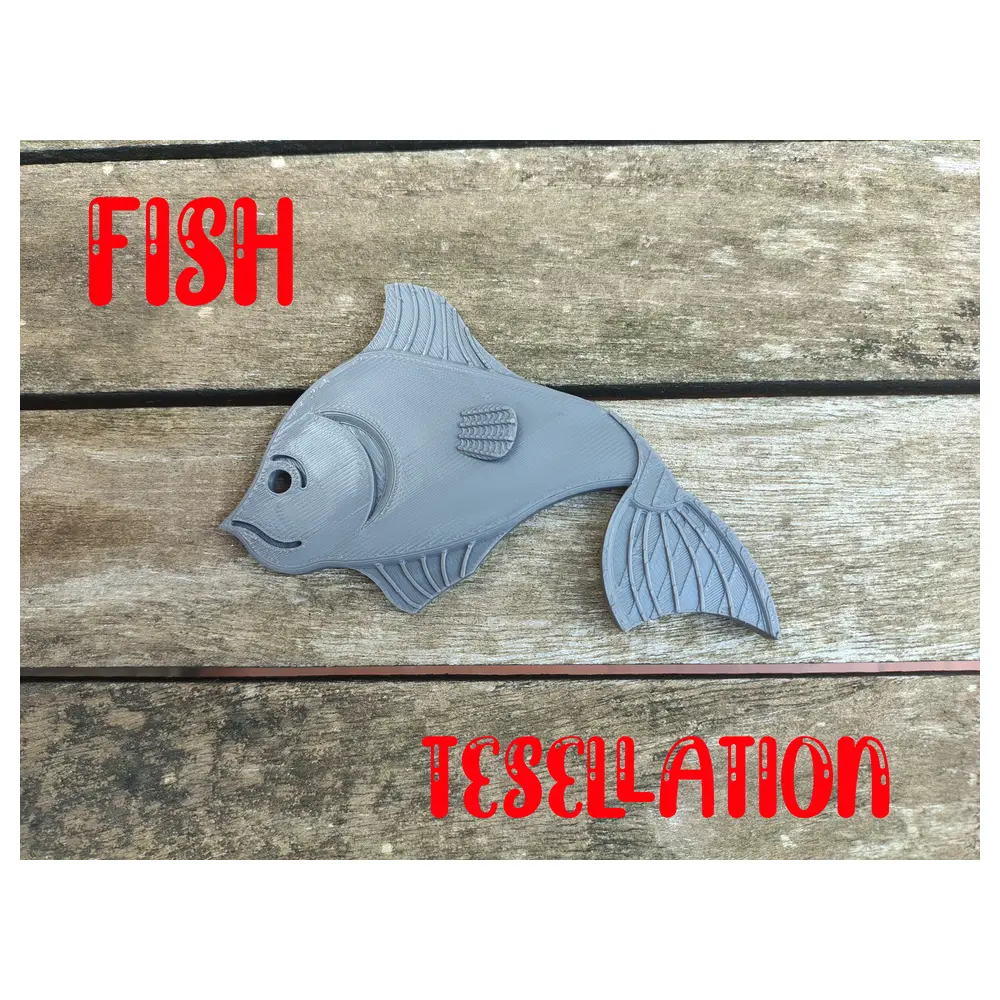 M Magnetic Fish Tiles Escher Pattern Decorative Wall Art Tiles ful Stickers Universal Toys