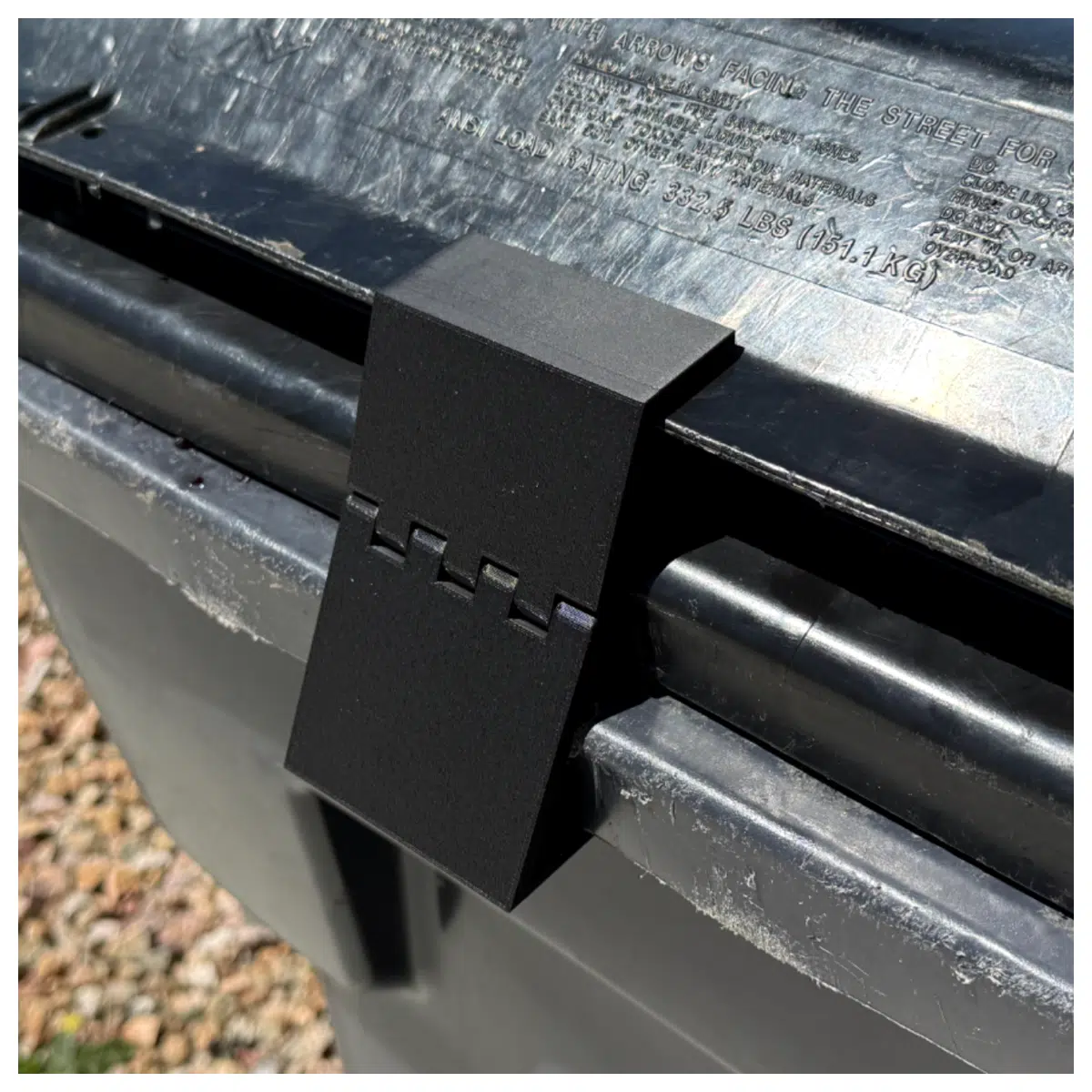 Waste Management Clip Recycling Clip Garbage Bin Lid Holder Bag Securing Tool Waste Collection Accessory Sort Waste