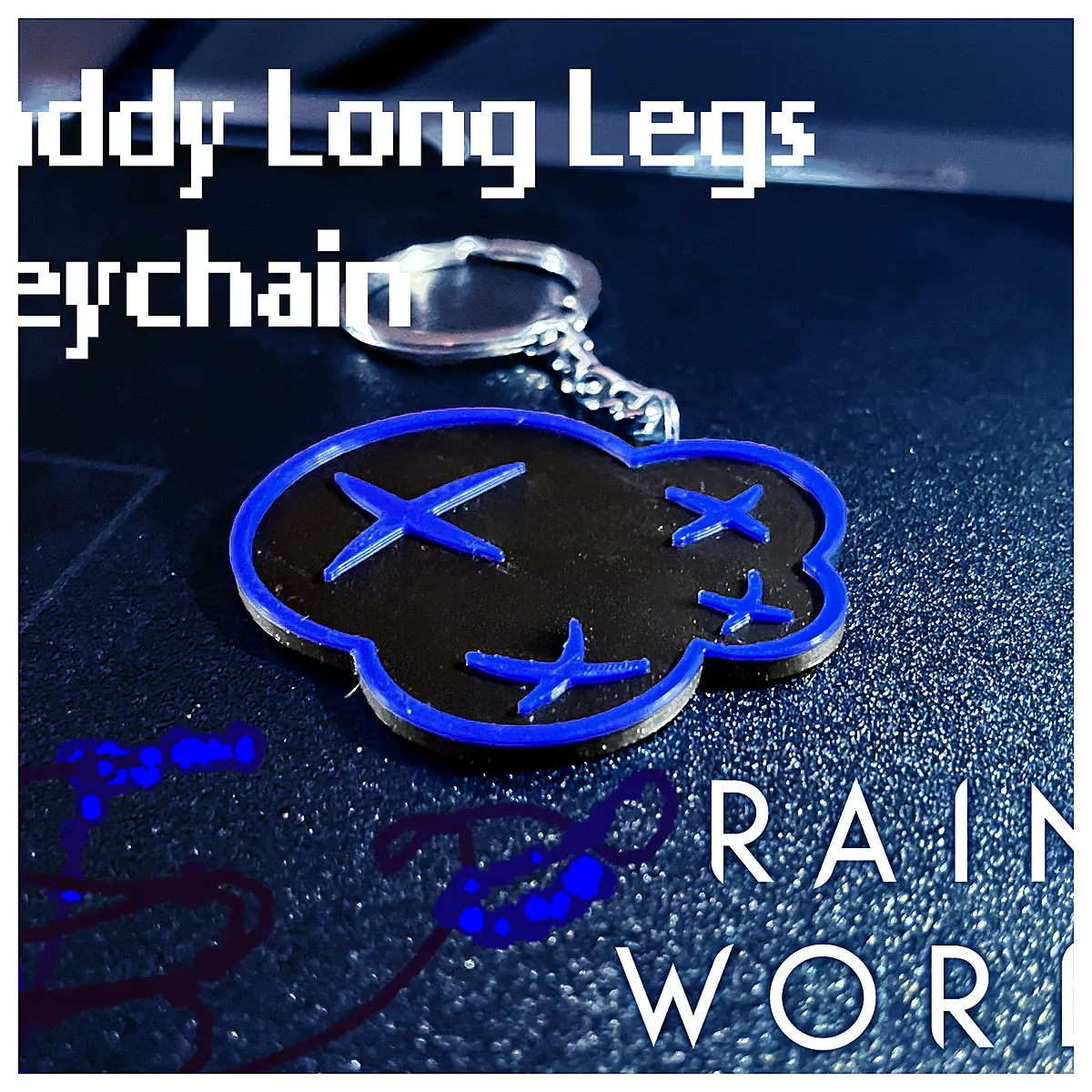 Rain World Rot Keychains Keyring Collectible Anime Merchandise Rot Kaleidoscope