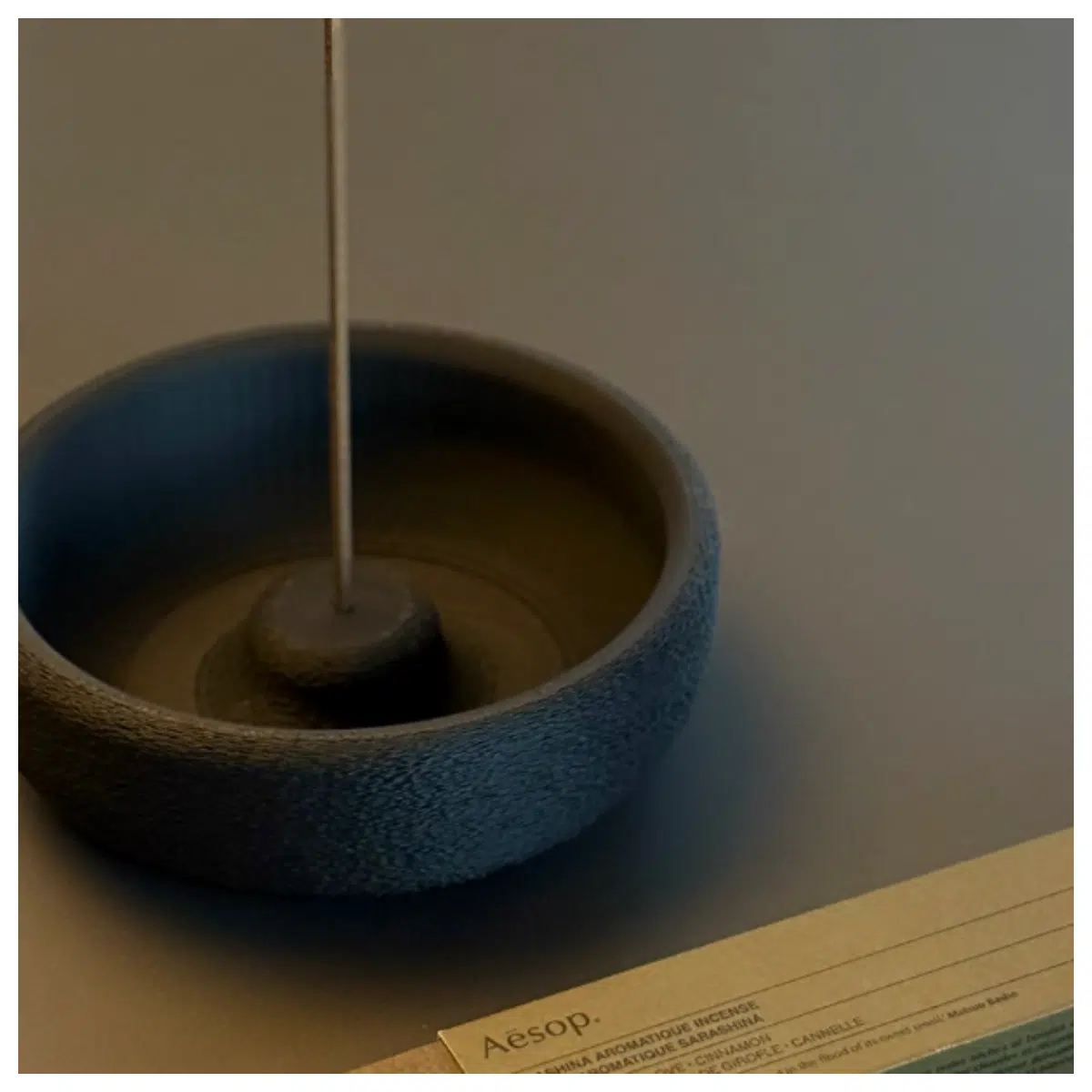 Faux Fur Floral Round Incense Burner Designer Print Home Fragrance Decor Aroma Diffuser Decorative Holder