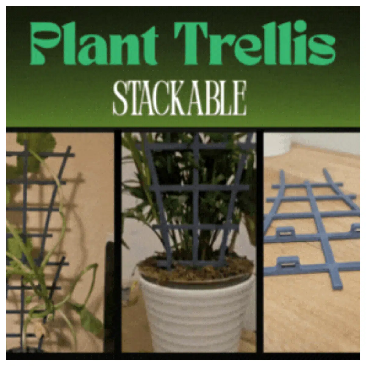 Tiered Plant Shelves Vertical Garden Indoor Decor Balcony Flower Stand Stackable Plant Rack Green Plant Display Shelf Creative Home