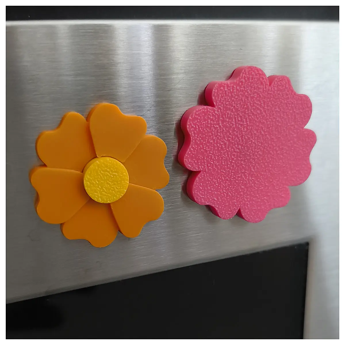 Floral Shape Magnets Decorative Personalized Creative Wall Stickers Home Decor Cute Magnets
