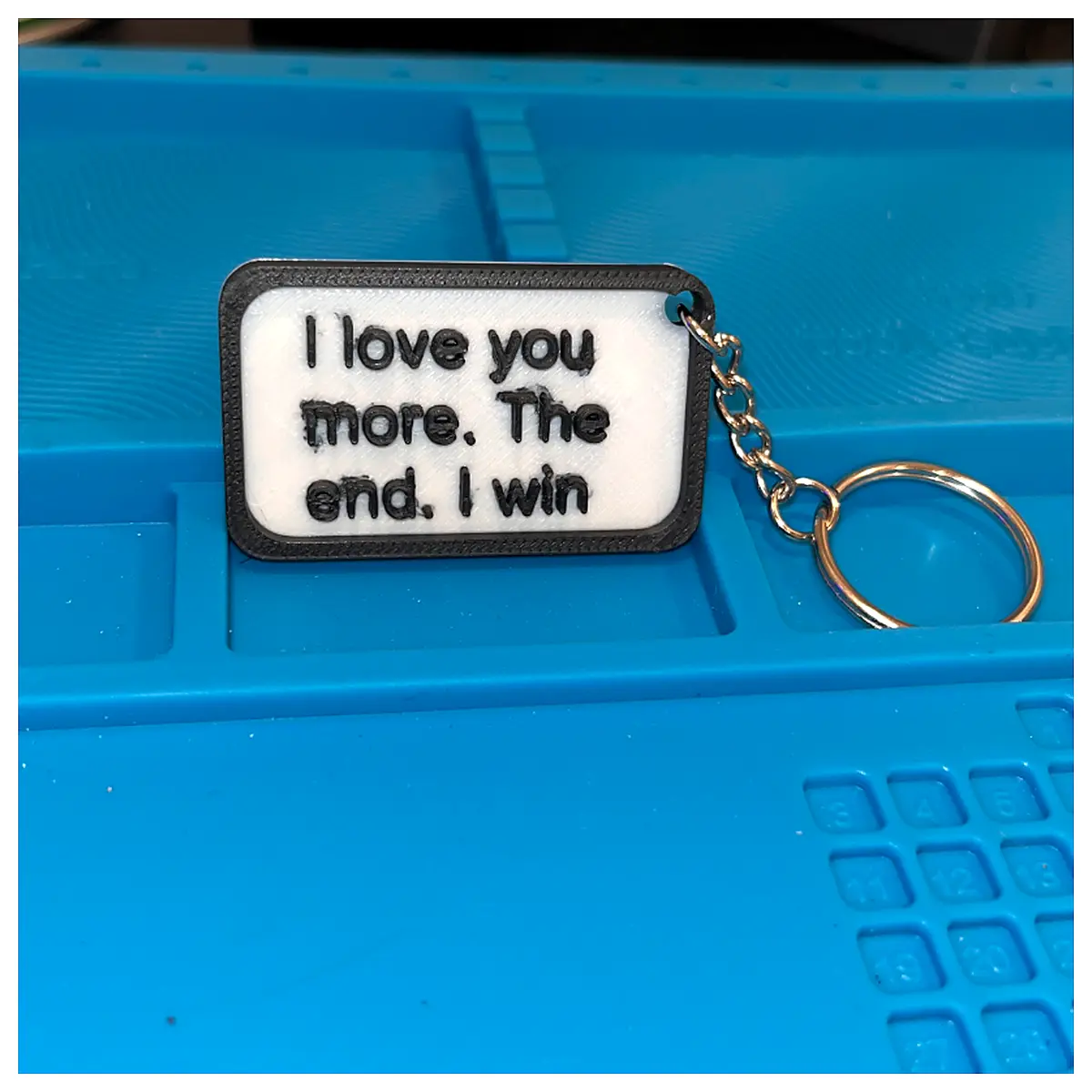 Couple Keychain Love Gift Romantic Present Memory Keepsake Keyring Multi functional Anniversary Gift