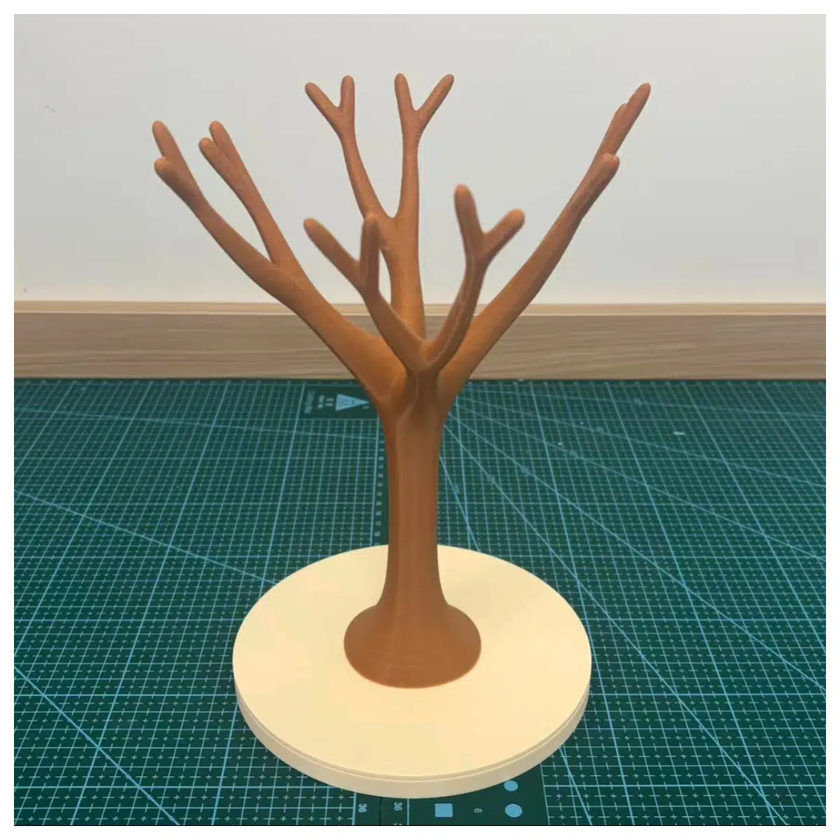 Multi Tier Tree Shelving Unit Wall Mounted Storage Rack Kitchen Bathroom Organizer Space Saving Hanging Display Stand