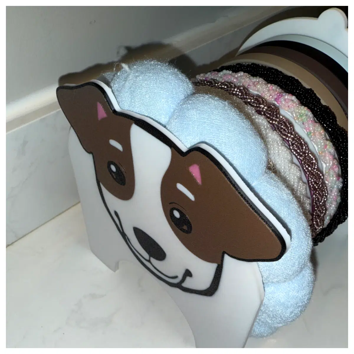 Dog Bandana Organizer Pet Supplies Dog Toy Storage Box Creative Storage Dog House Accessories