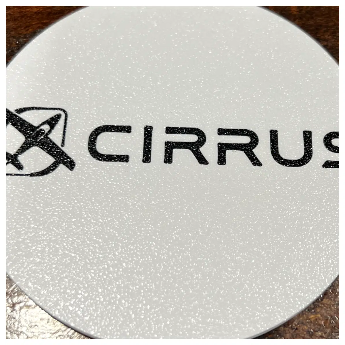 Cessna Airplane Logo Coasters Aviation Gift Set Pilot Memorial Aircraft Collector Desktop Decoration Flight Theme Accessories