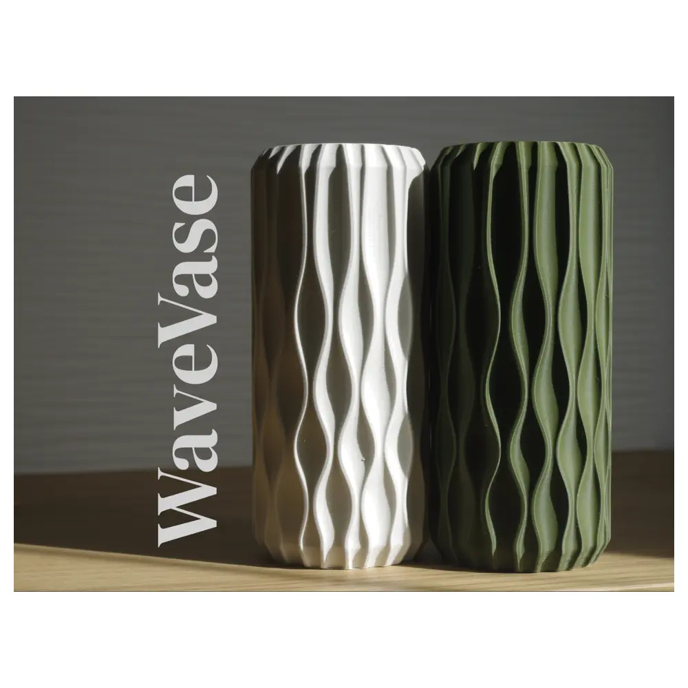 Wave Vase Ceramic Decor Art Piece Home Decoration Decorative Object Art Collection Ceramic Vase