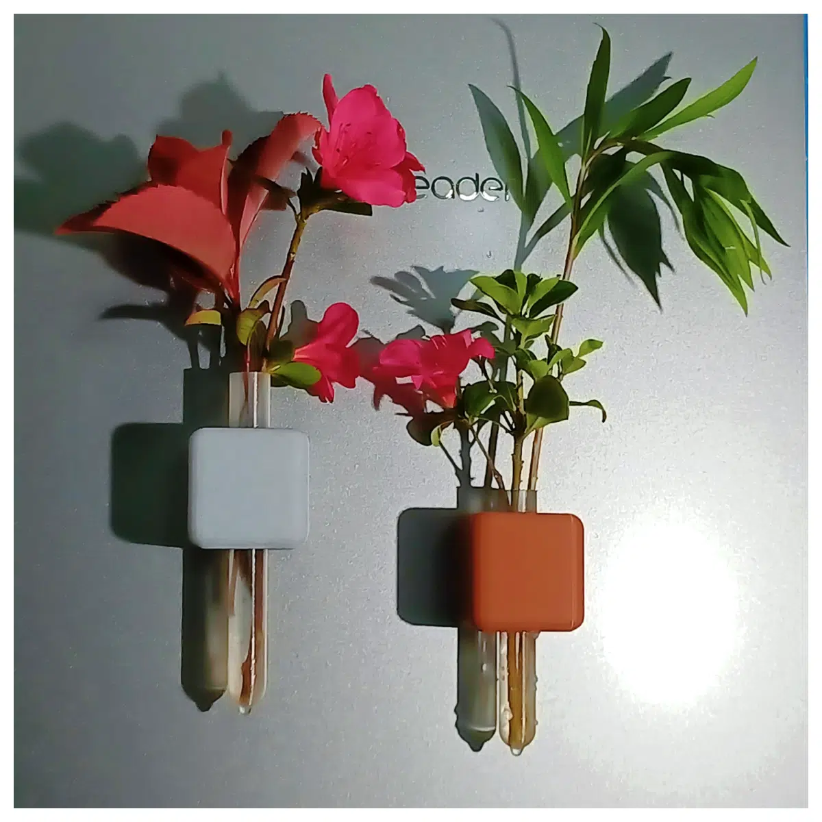 Magnetic Vase Stickers for Fridge Magnetic Decorative Charms Home Decor Accessories Magnetic Vase Parts