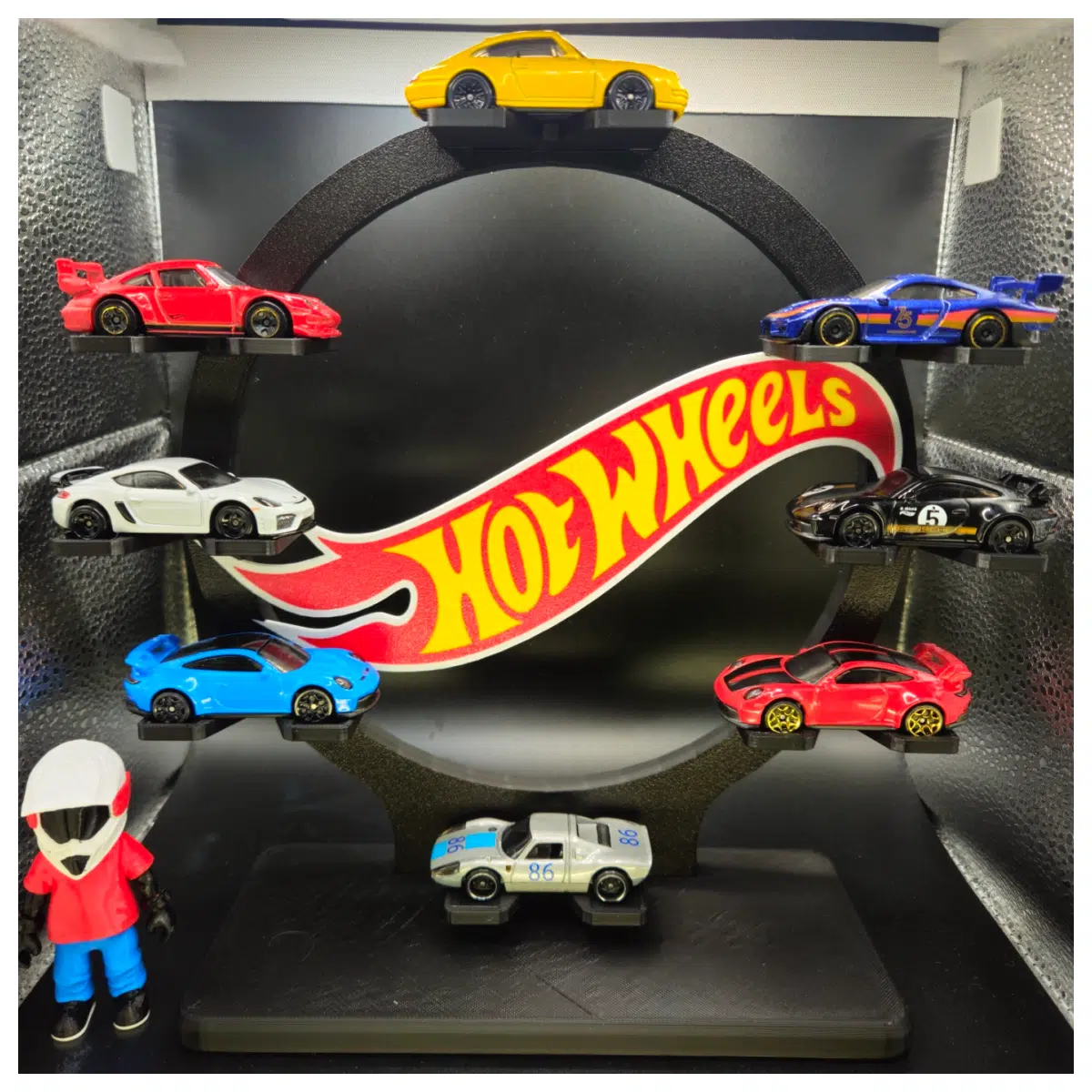 Spectacular Rotating Circular Display Stand Product Showcase Promotion Display Advertising Stand Visual Marketing Rotating Carousel
