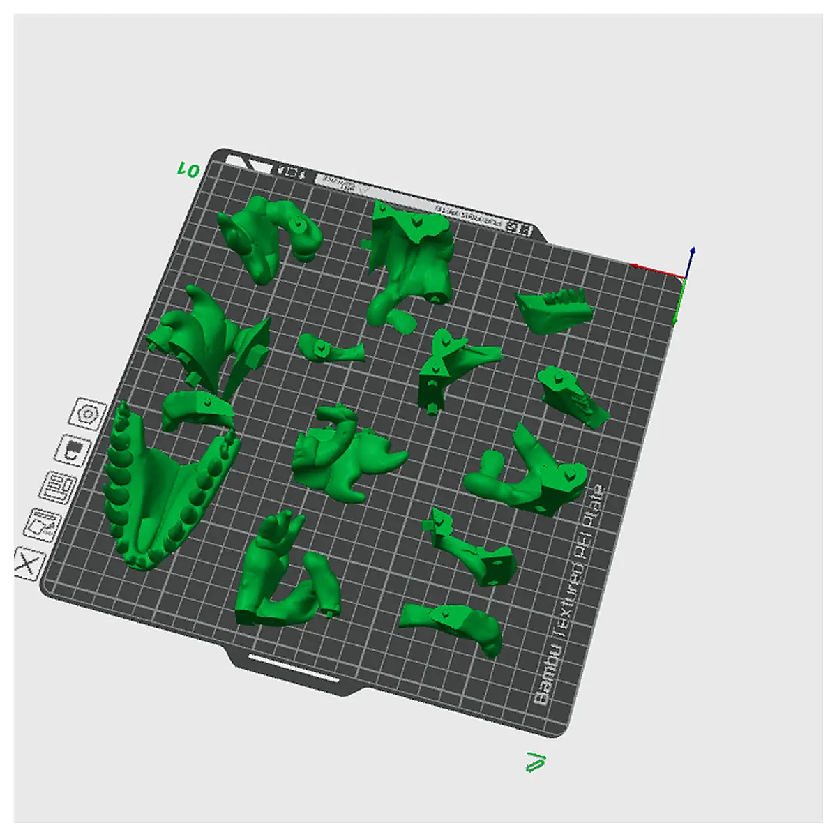 Ba Wang Long Tou Bone Puzzle Small Long Bone Parts Long Bone Accessories Long Bone Repair Long Bone Upgrade