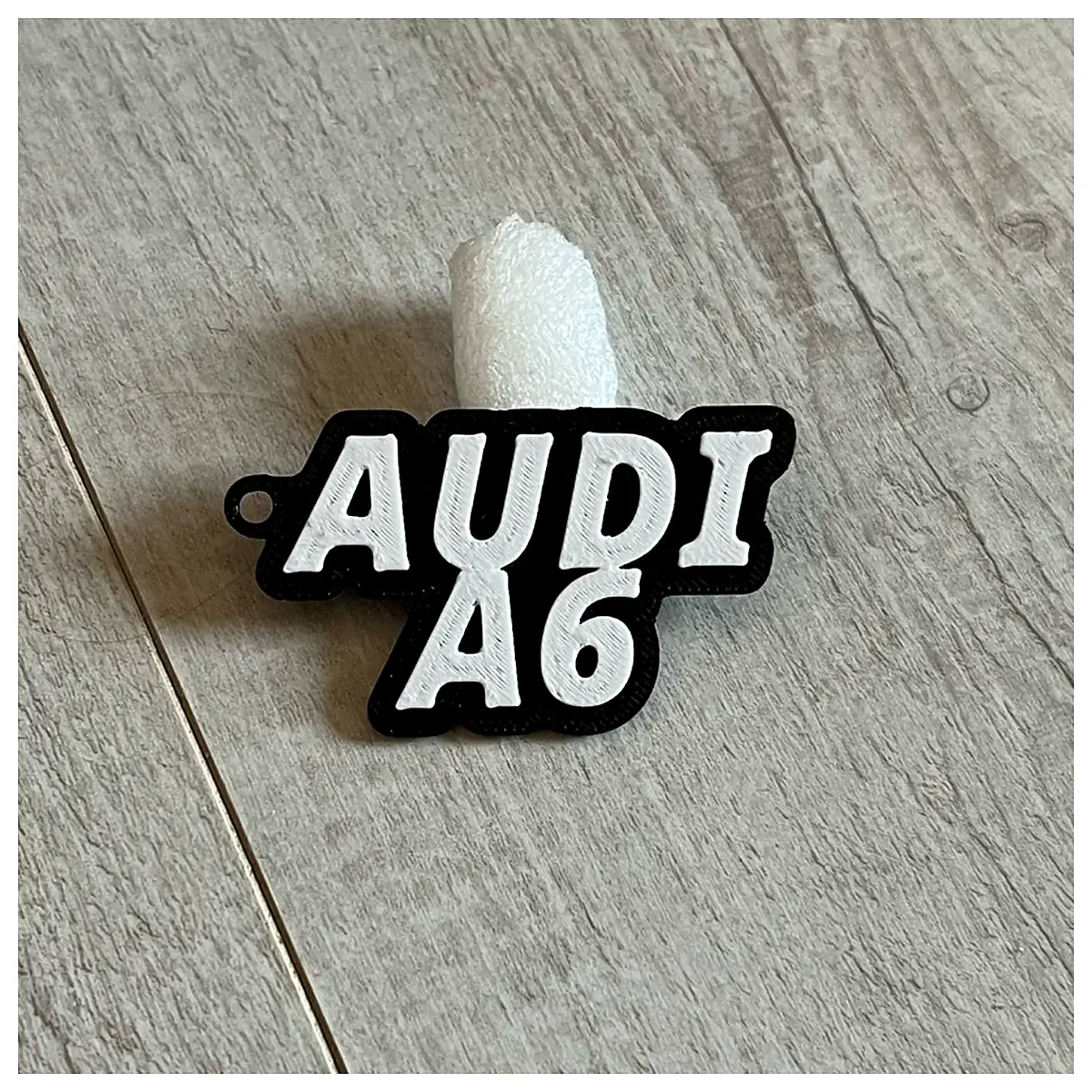 A6 Keychain Car Keyring Auto Accessories Keychains Decorative Accessories Car Parts