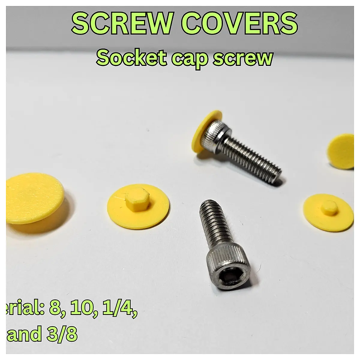 Hex Cap Nuts Set British Standard Fasteners Screw Accessories Repair Parts