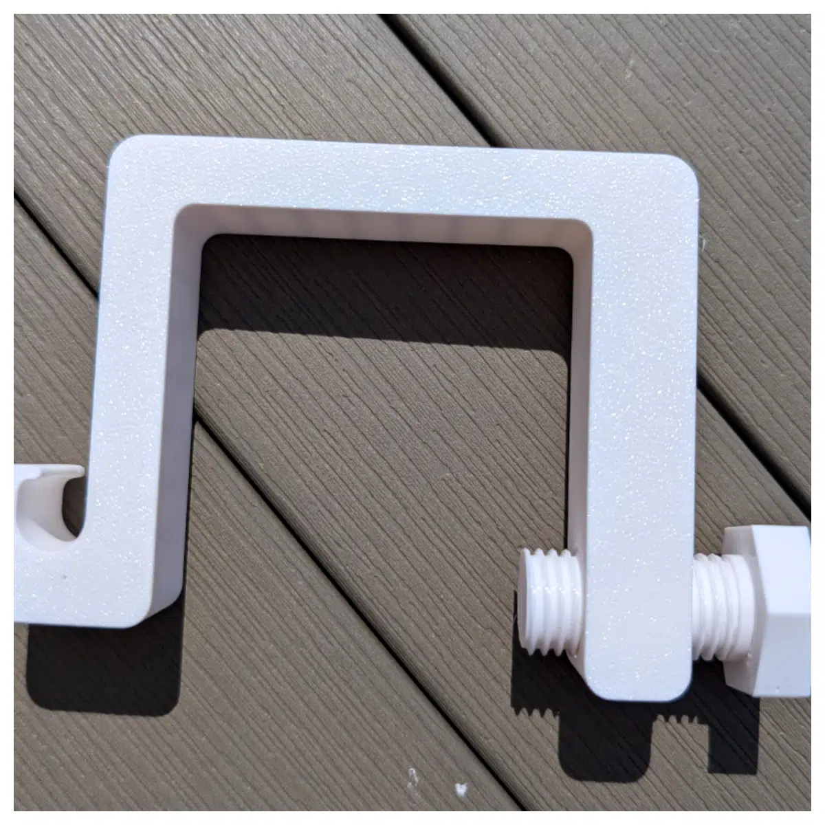 C Clamp with Hook Fence Rail Gripper Structure Accessory Grabber Tool Easy to Dismantle