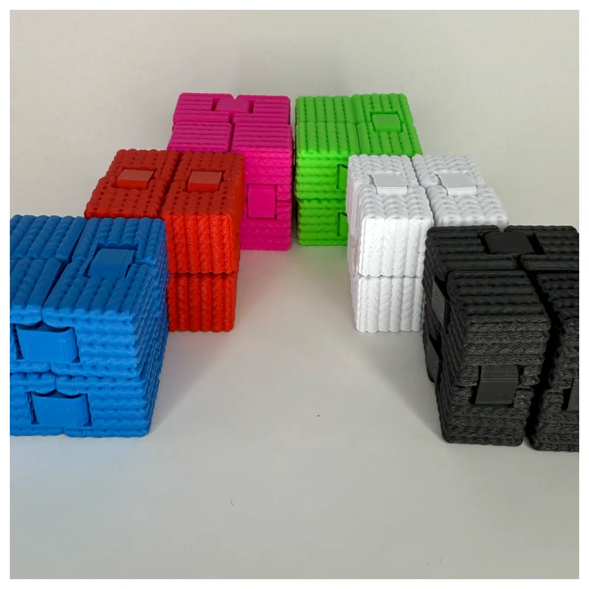 Infinite Cube Weaving Puzzle Creative Educational Toy Child Learning Early Education Porous Design Durable Fun Play