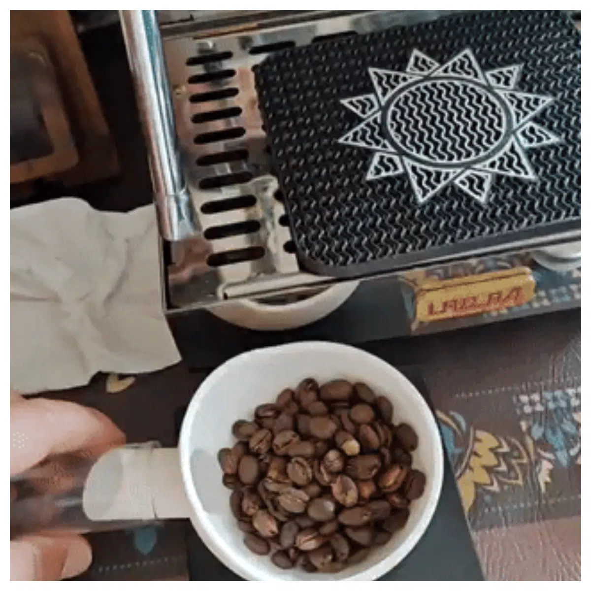 Coffee Bean Storage Tube Funnel Weighing Syringe Measuring Tool Coffee Grinder Accessories