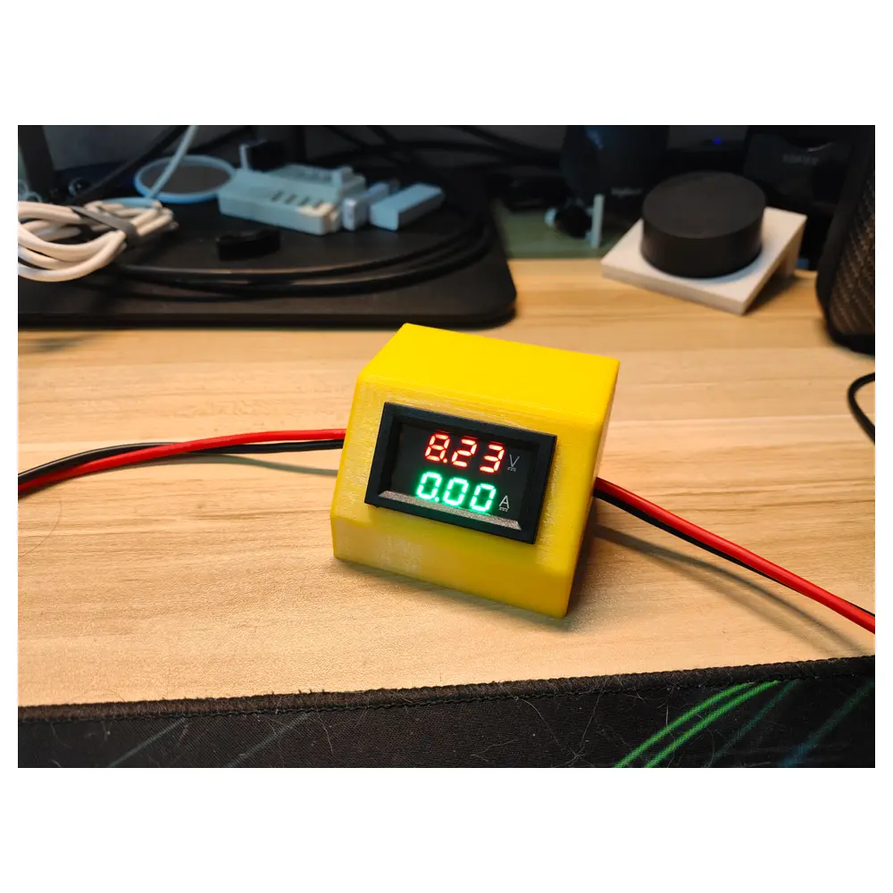 Current Voltage Meter Desktop Case Measurement Instrument Voltage Ammeter Electronic Components Repair Tools