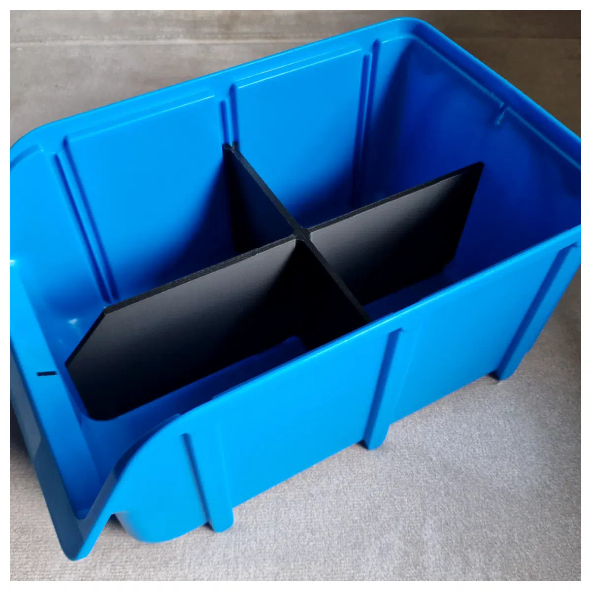 Transparent Storage Box Dividers Shelving Bins 4 Kitchen Bathroom Organizer Parts Accessories