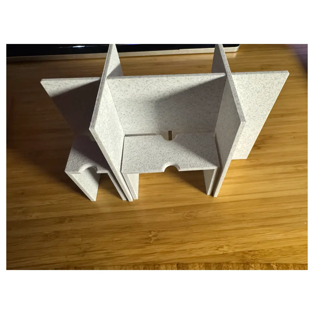 Ribbed Panel Office Organizer Desk Storage Panel Support Bracket Accessories Office Desk Parts