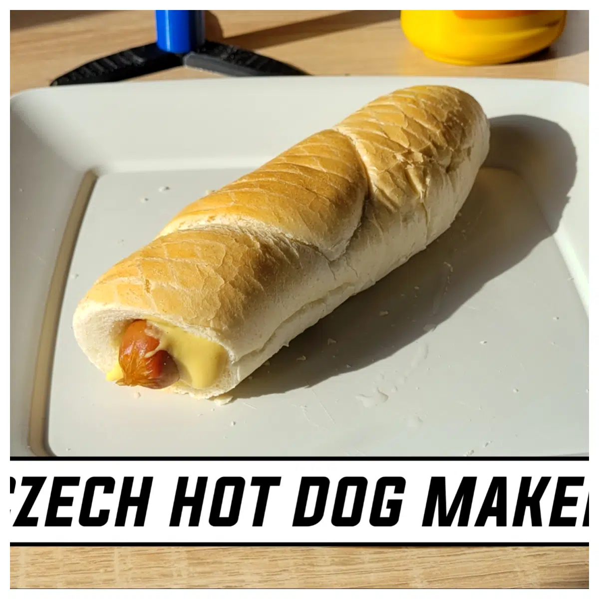 Czech Hot Dog Maker Quickly Create Delicious Hot Dogs for Family Gatherings Hot Dog Accessories Hot Dog Assembly