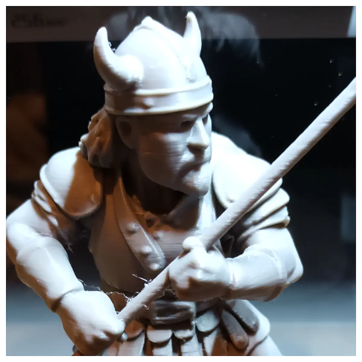 Model Spear Handheld Historical Toy Warfare Armor Soldier Figure Collectible