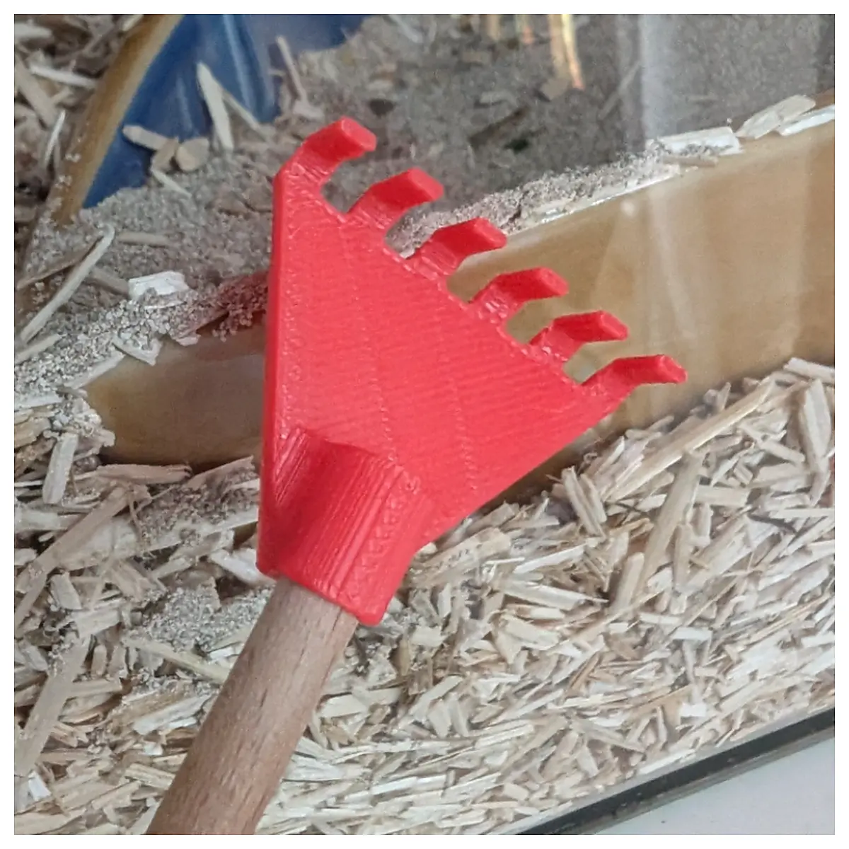 Itch Relief Tool Mini Rake Back Scratcher Portable Itching Relief Easy Comfort Scratch Solution