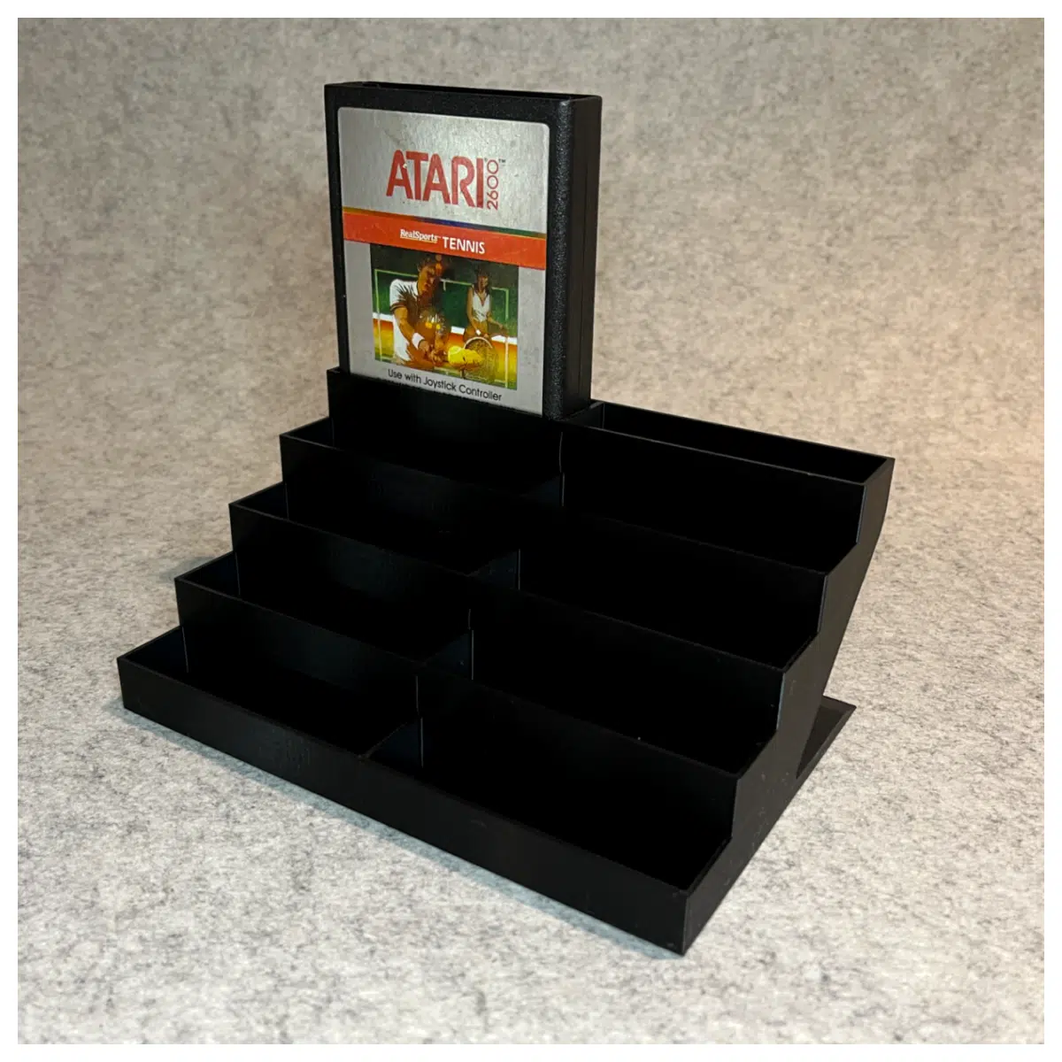 2600 Game Cartridge Display Stand Collector s Display Cartridge Storage Gaming Gift Retro Game Showcase