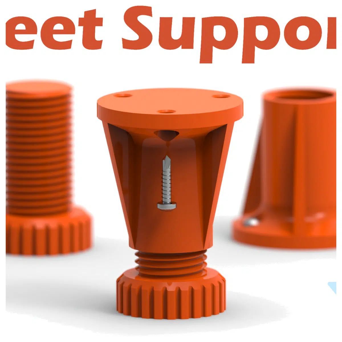 Adjustable Feet Stable Support Desk Pads Tabletop Home Office Suitable for Various Desks Durable Robust