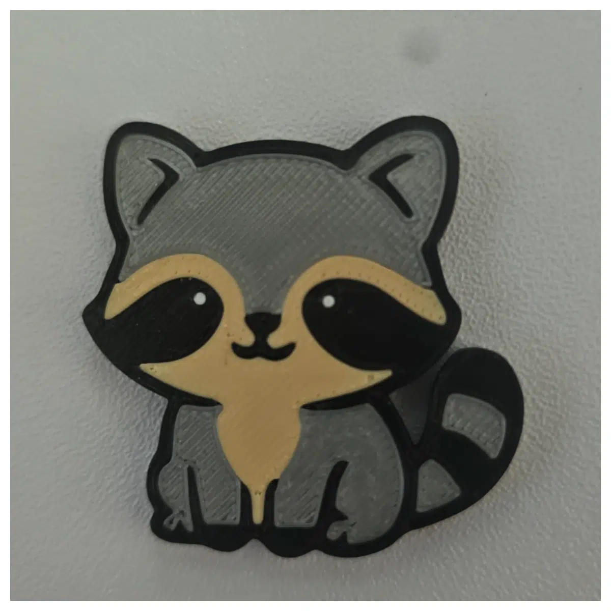 Cute Raccoon Magnet Kawaii Animal Magnet Series Kids Toy Refrigerator Magnet Decoration Cartoon Stickers