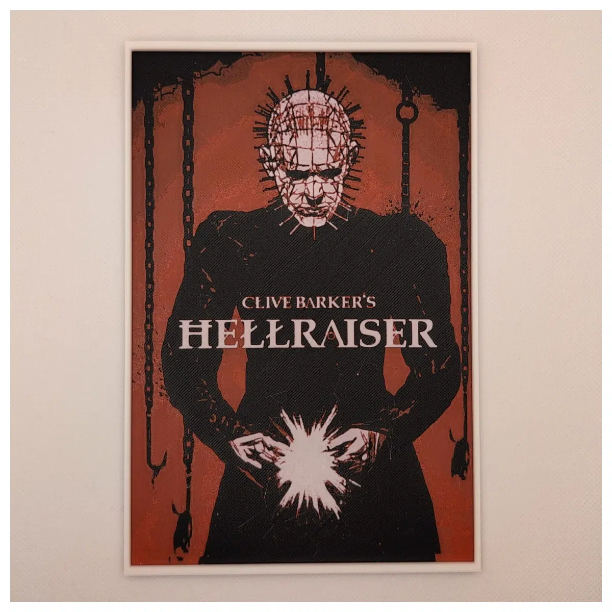 Hell s Visitor 1987 Movie Poster Horror Film Ancient Legend Dark Demon Art Print Collection
