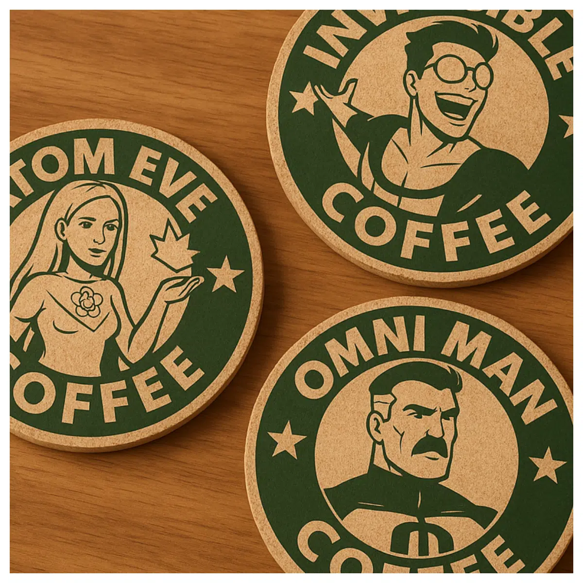 Cup Mat Silicone Anti Slip Desk Protector Coffee Cup Pad Universal Fit Collection