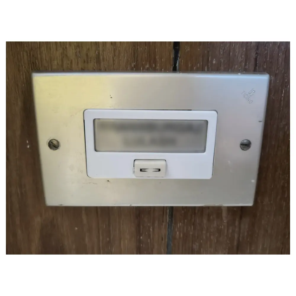 Bticino Doorbell Sign Nameplate Two Way Radio Parts Smart Home Control Smart Doorbell Repair Smart Home Devices