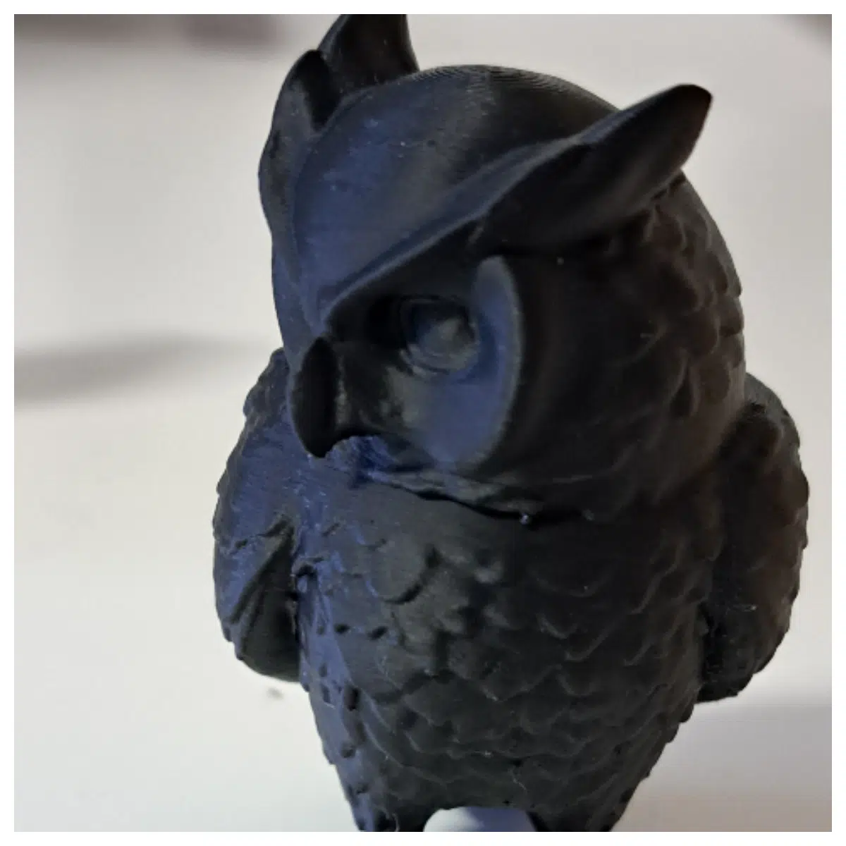 Owl Sculpture Decorative Figurine Bird Art Statue Tabletop Display Home Decor