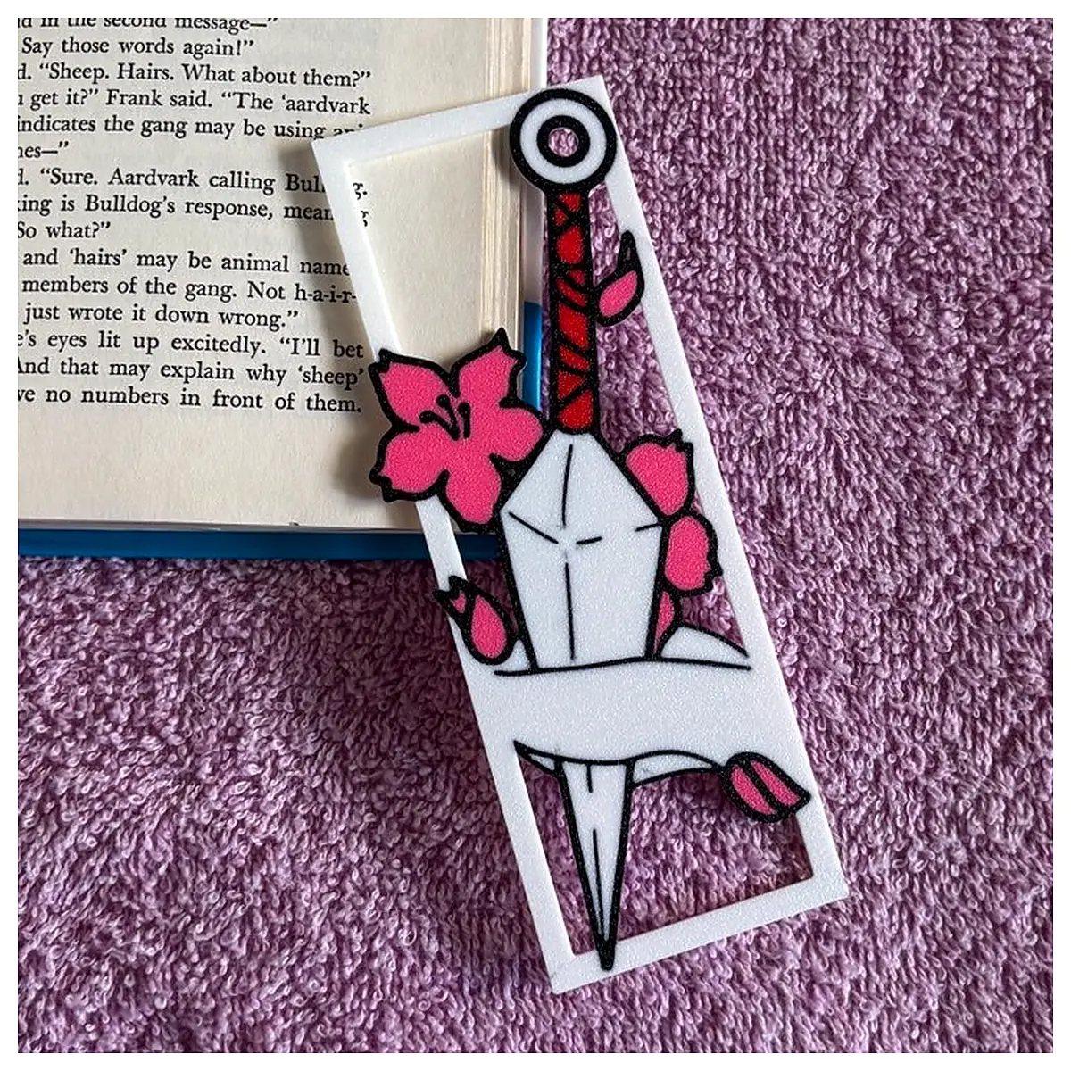 Kuzuha Bookmark Bookmarks Holder Clip Protection Collection