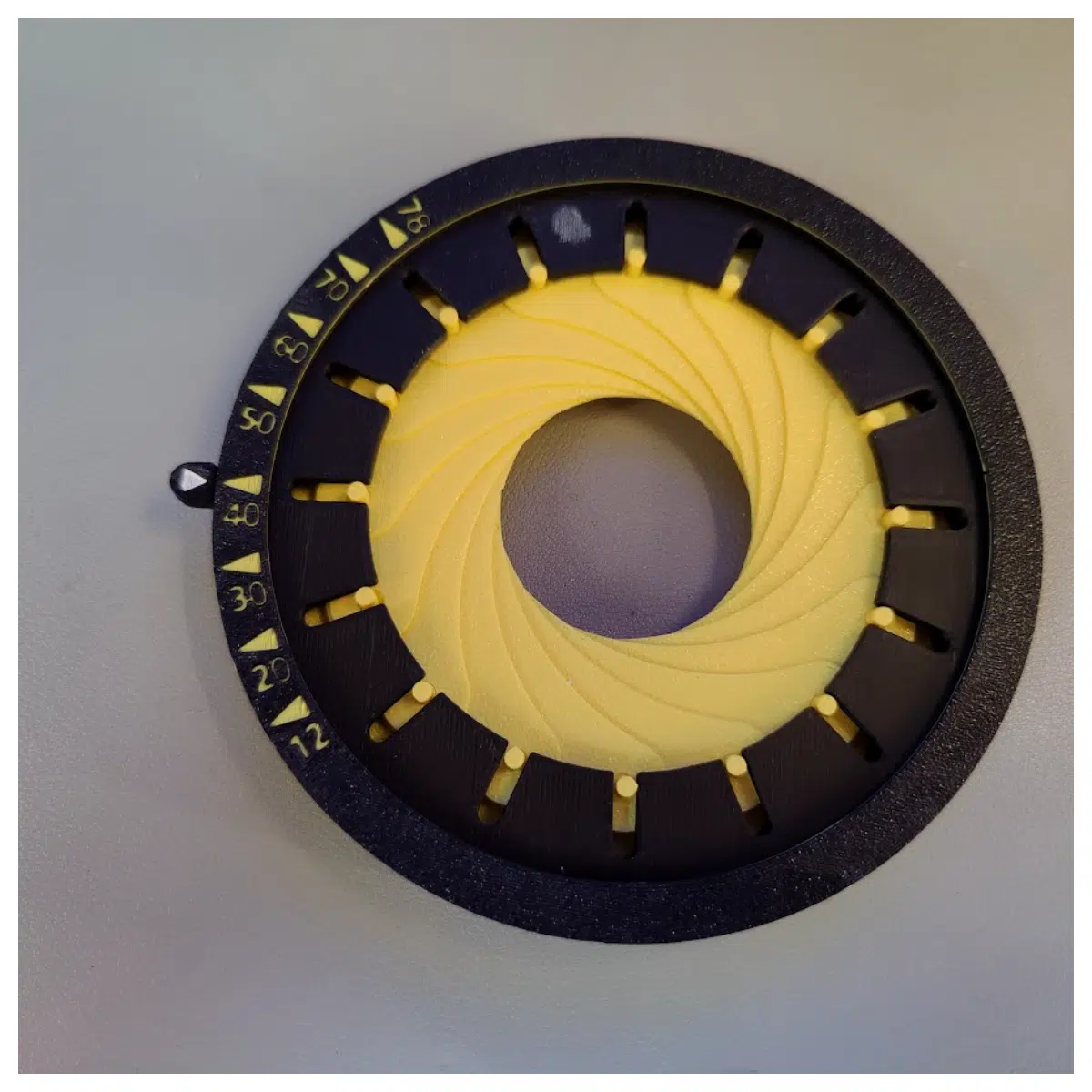 Metric Scale Mechanical Aperture Camera Parts Lens Aperture Regulator Exposure Control Photography Enthusiast