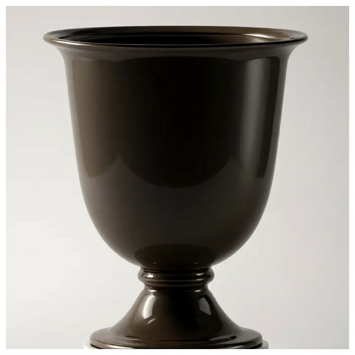 Ceramic Flower Pot Elegant Shape Flower Stand Indoor Plant Pot Desktop Decoration Floral Arrangement