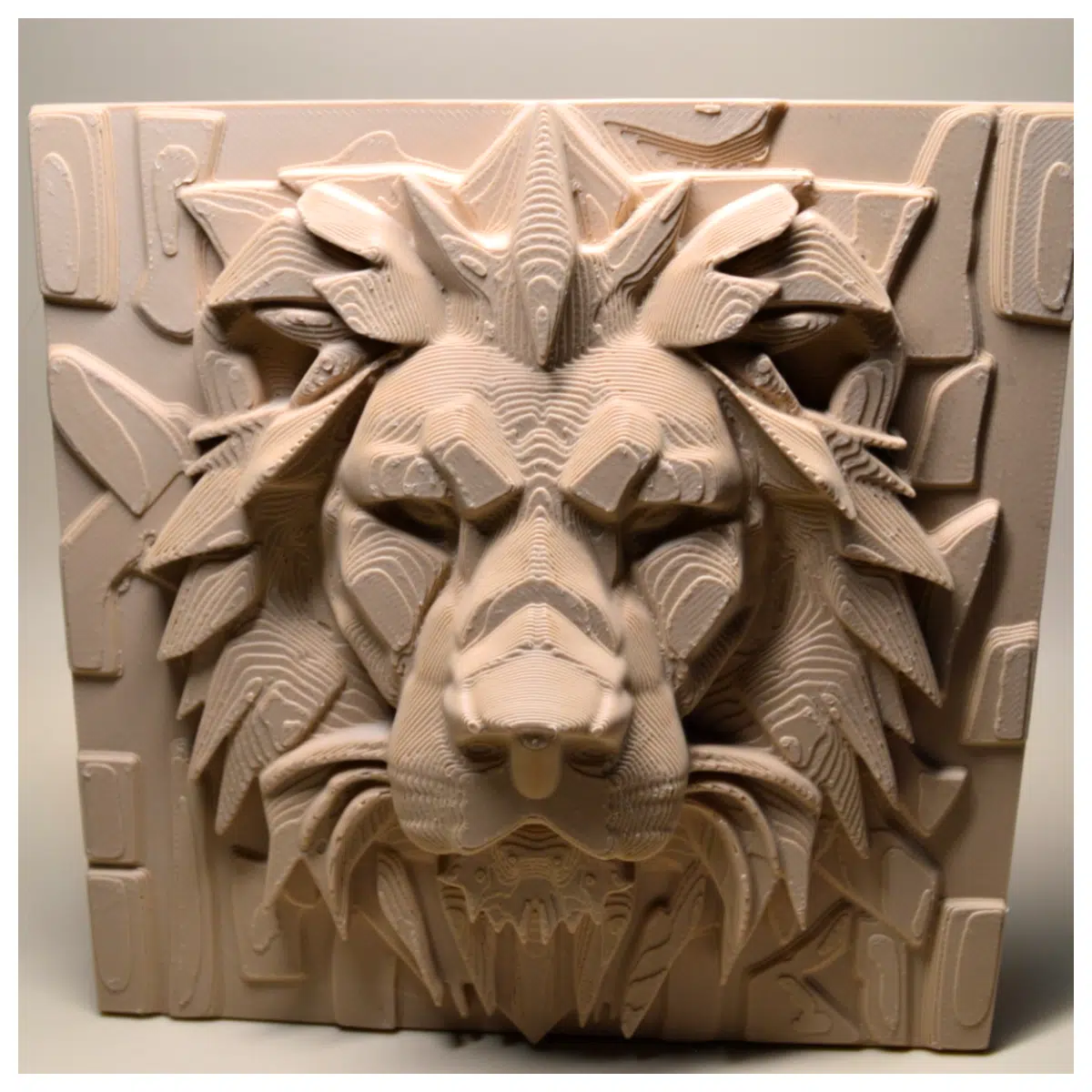 Lion 3D Wall Decor Realistic Lion Wall Decals Interior Design Living Room Bedroom Decor Animal Wall Art 3D Wallpaper
