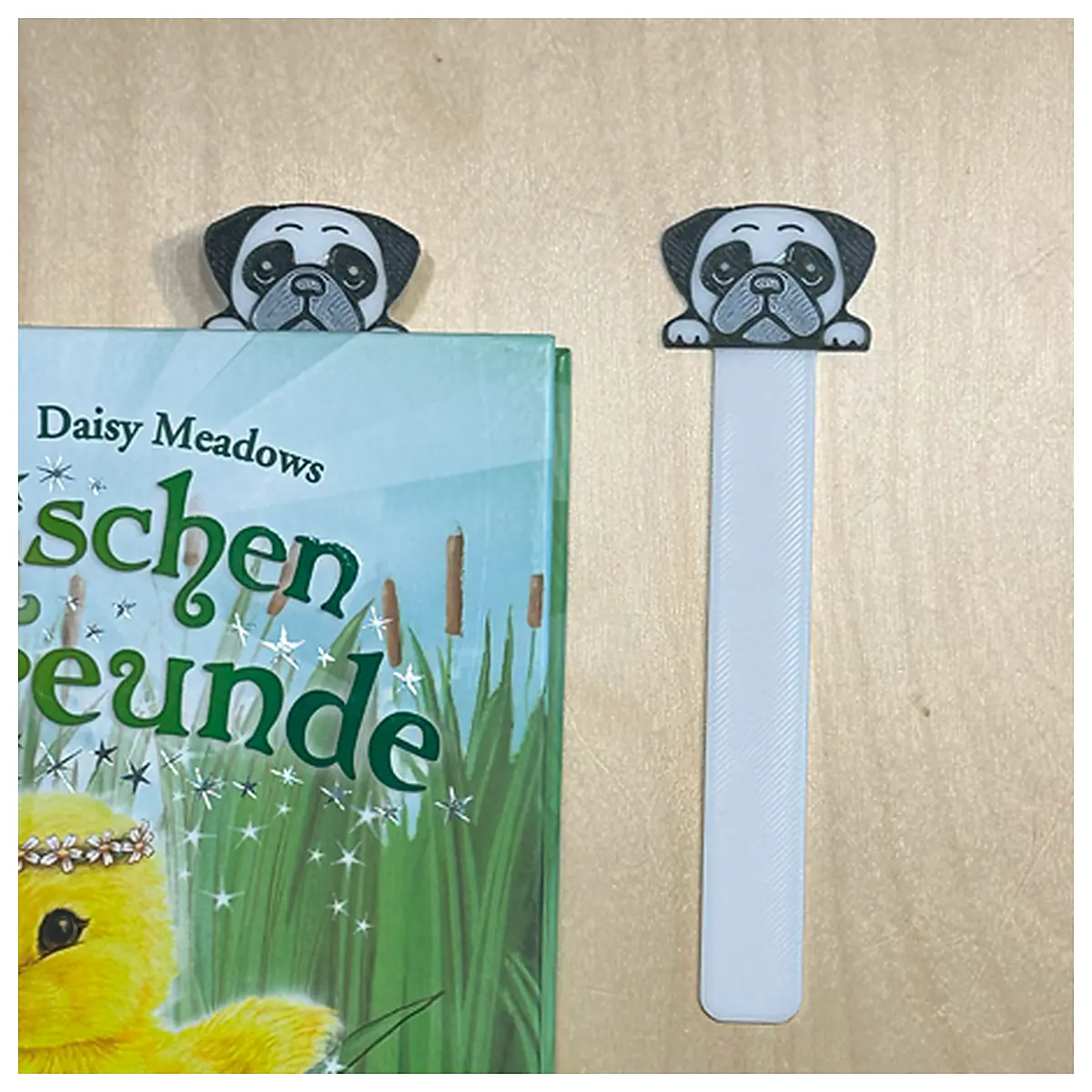 Cute Bookmark Beagle Theme Souvenir Hand Painted Bookmark Student Bookmark Friends